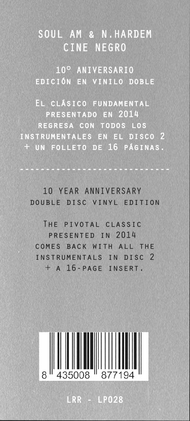 Vinilo Cine Negro (2 x LP) Edición 10 años + Booklet